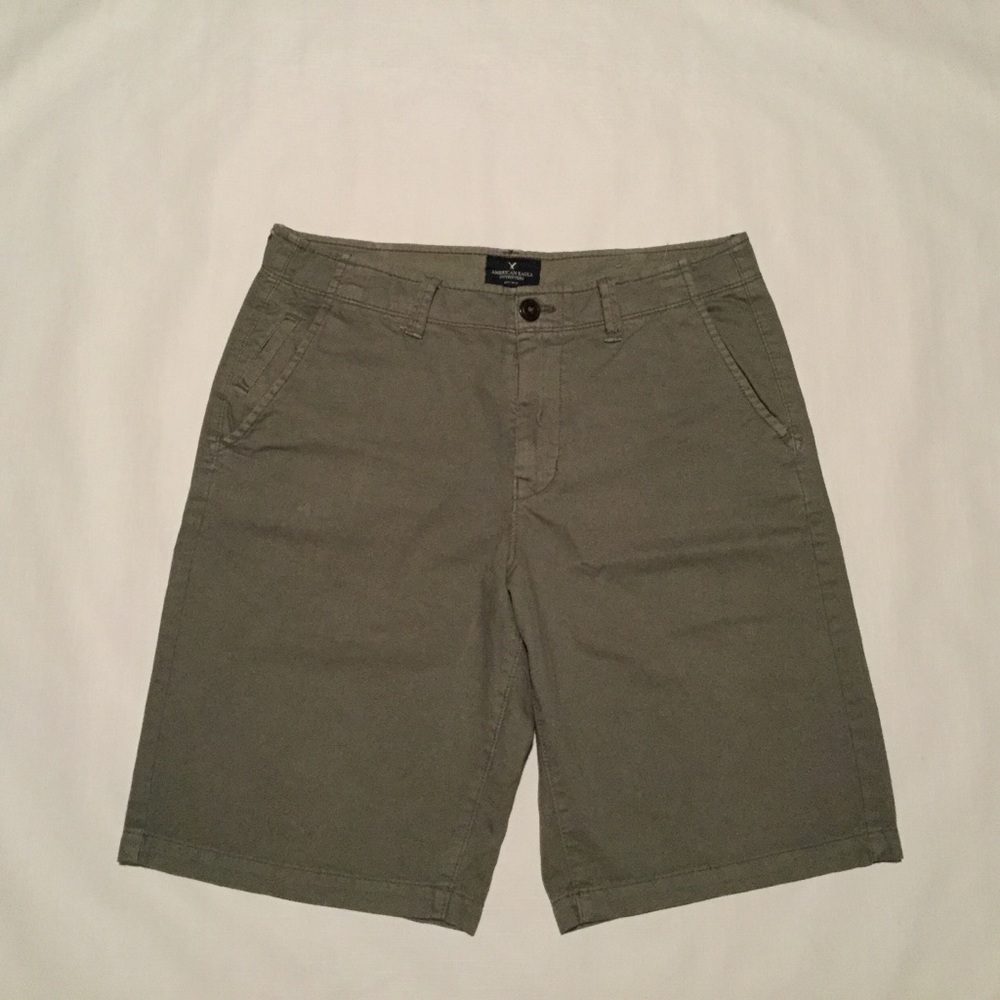 AE American Eagle Flat Front Longboard Shorts